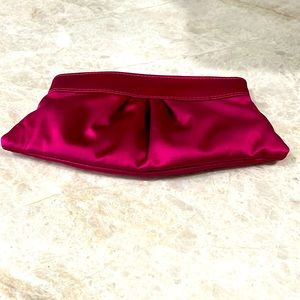 Lauren merkin silk clutch